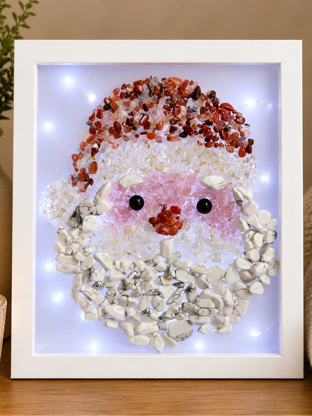 Santa Crystal Chips Lightbox